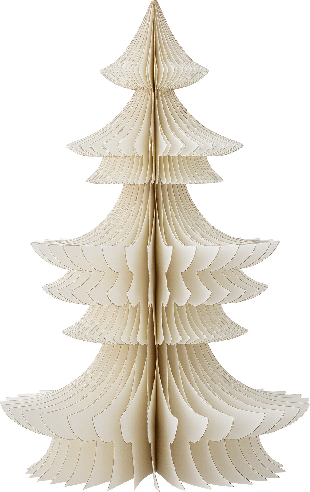 Bloomingville - Milan Dekotræ, Hvid, Paper, D29xH45 cm