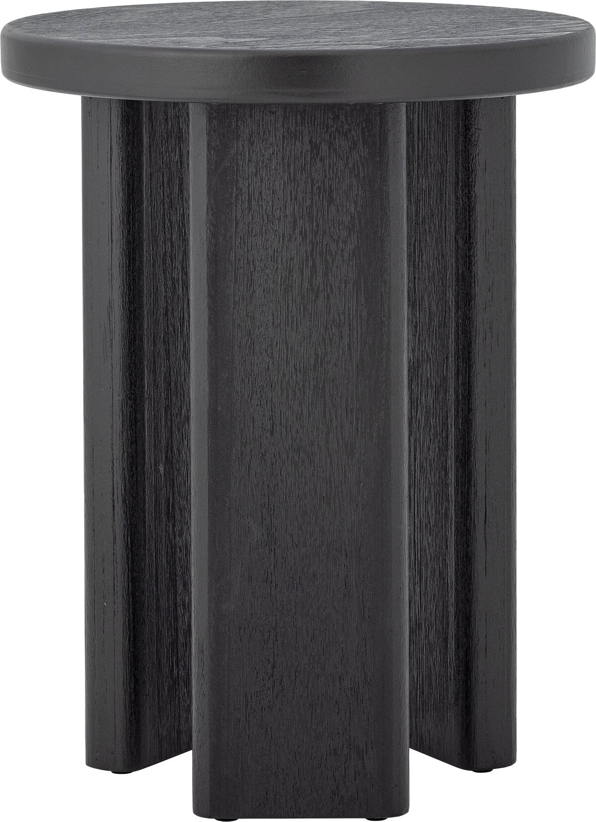 Bloomingville - Mimola Sidebord, Sort, Fyrretræ, D40xH50 cm