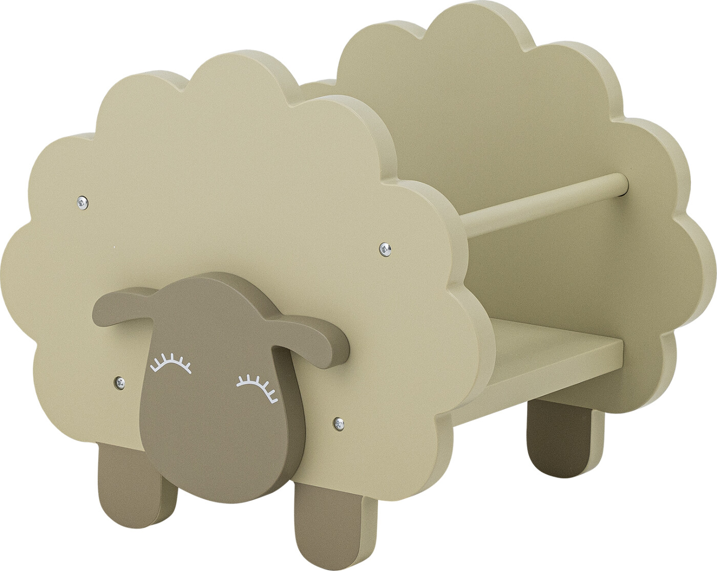 Bloomingville - Dolly Bogkasse, Grøn, FSC®100%, MDF, L30,5xH30xW35 cm