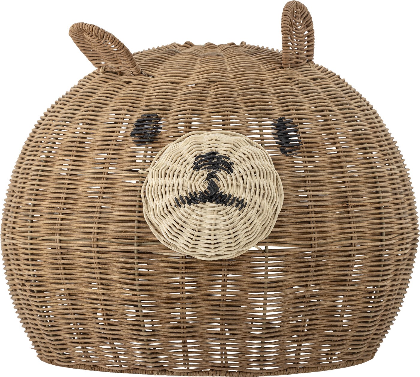 Bloomingville Mini - Lilu Lampeskærm Til Børneværelse - Rattan