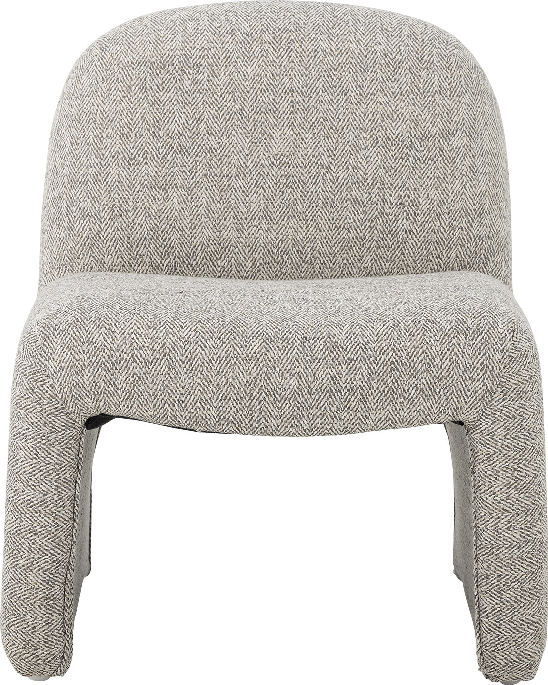 BLOOMINGVILLE MINI Neel børnestol - grå polyester (L40xH51xB43)