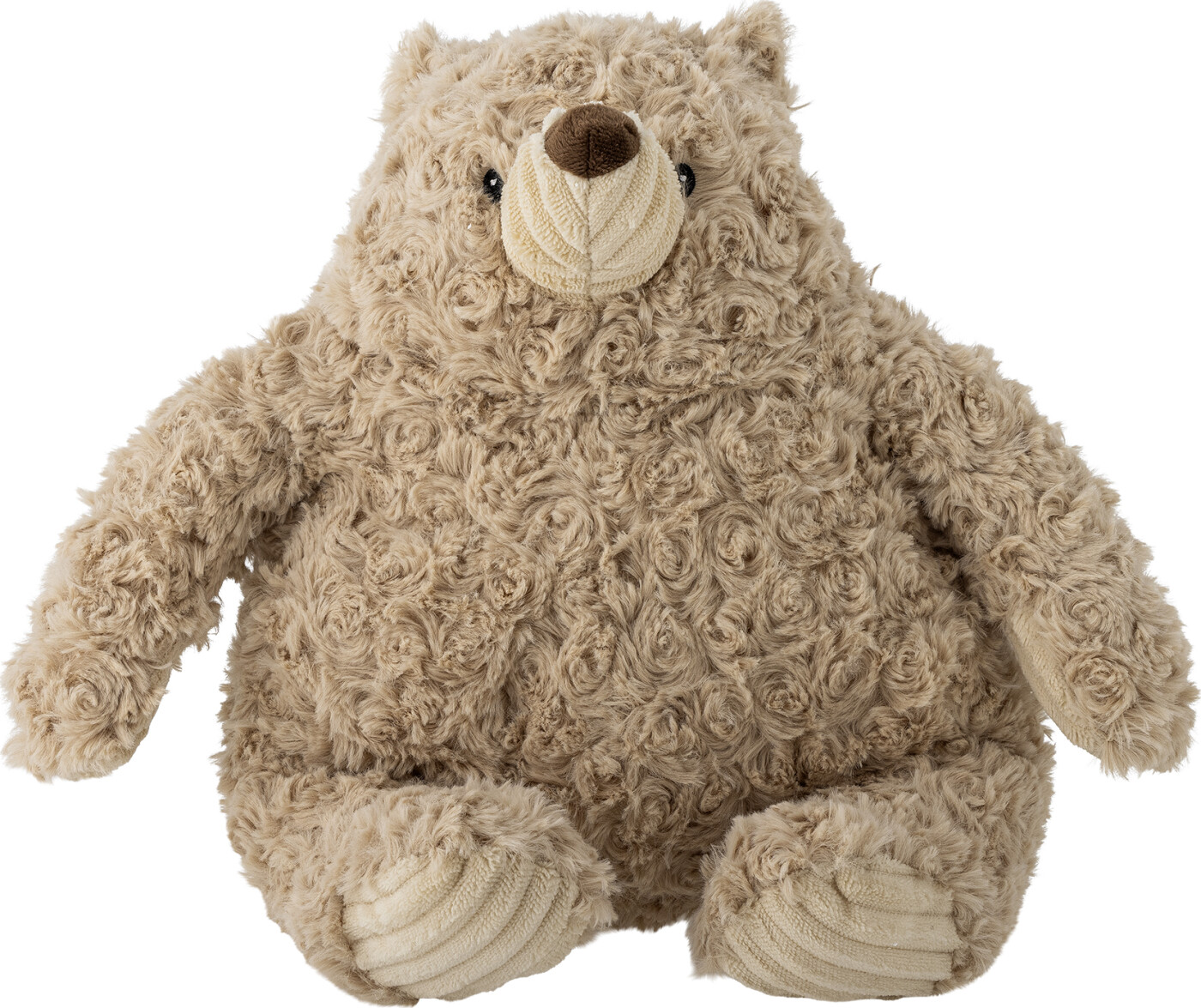 Bloomingville - Olfie Bamse, Brun, Polyester, L33xH30xW25 cm