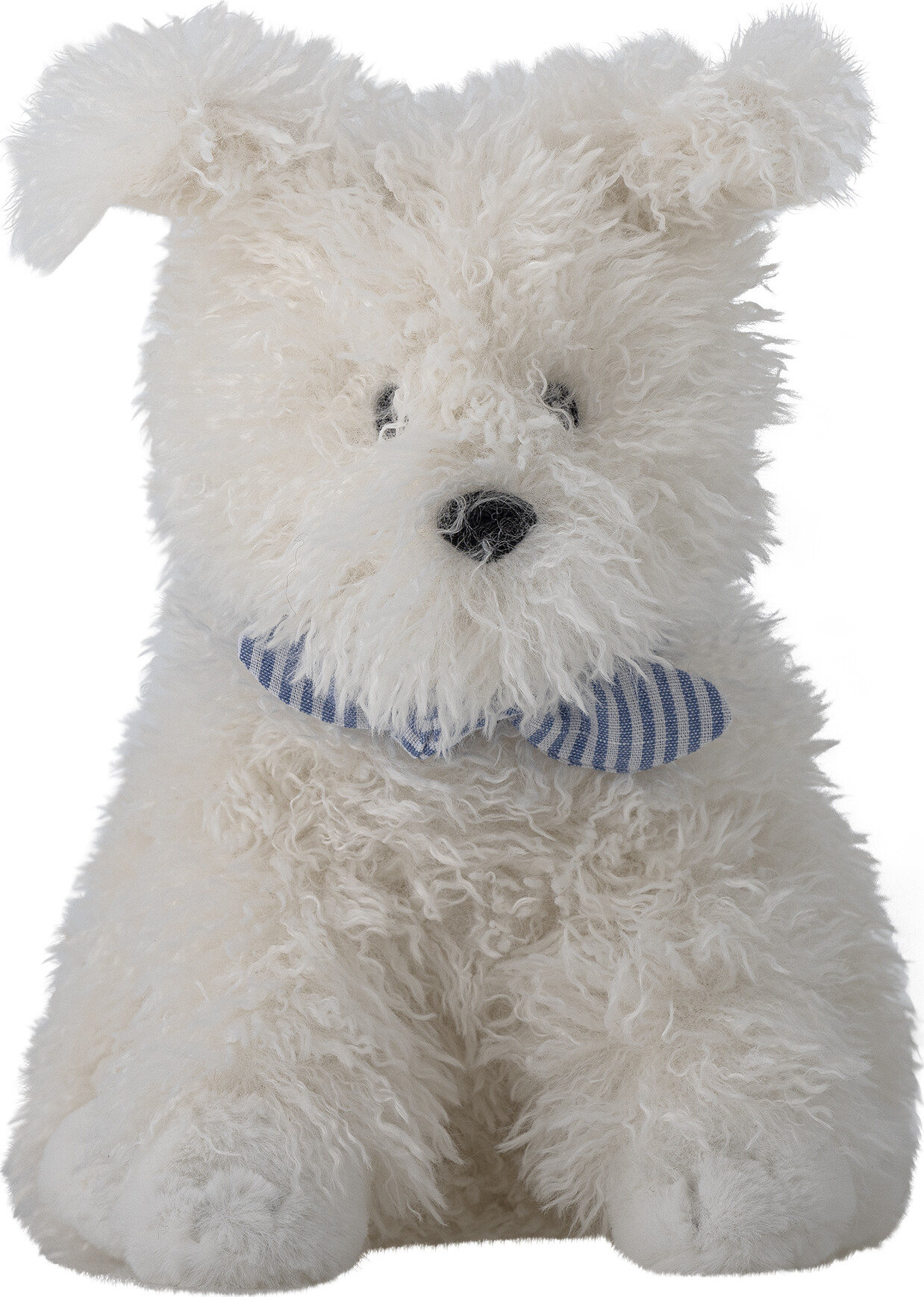Bloomingville - Tito Bamse, Hvid, Polyester, L28xH20xW20 cm