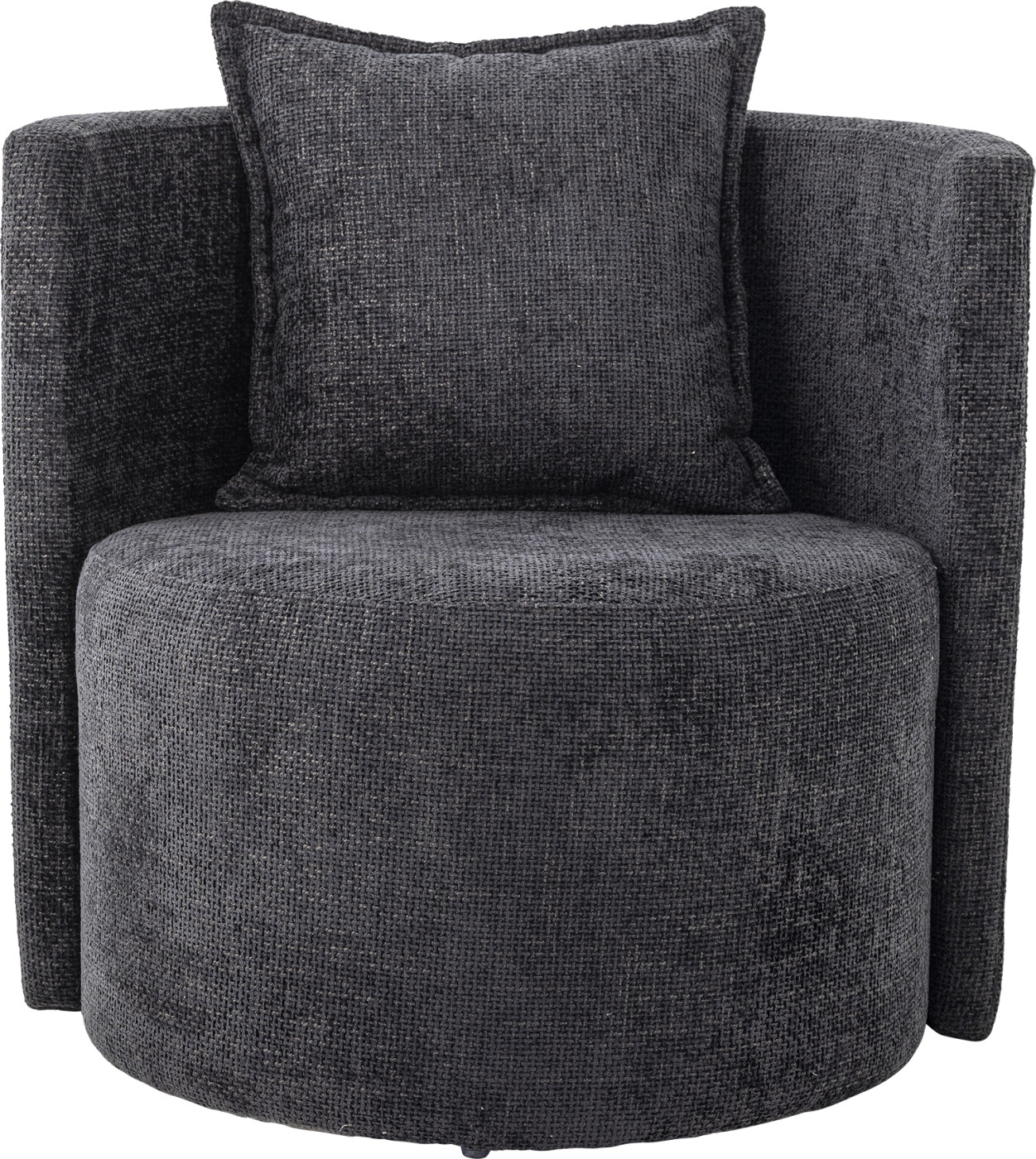 Bloomingville - Morris Loungestol, Grå, FSC®100% Plywood, L82,5xH75xW77,5 cm