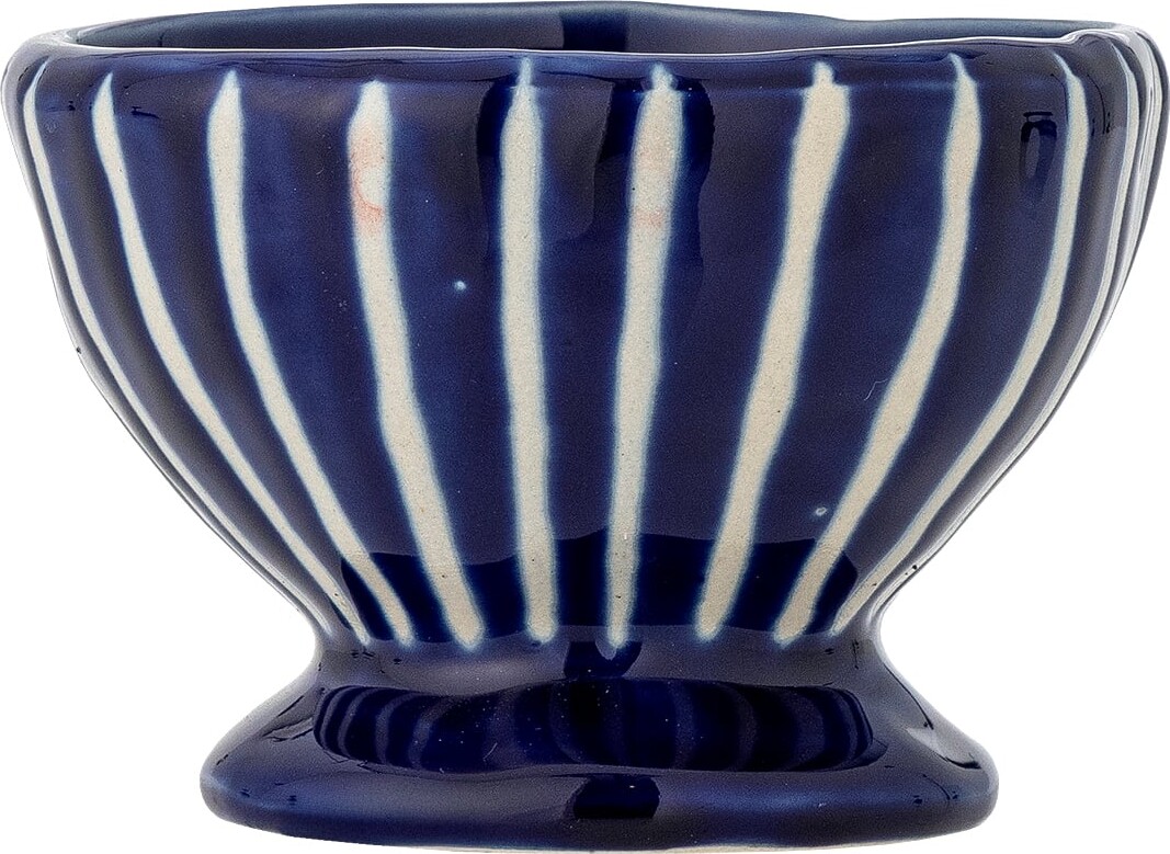 Bloomingville - Nini Skål - Blå - Stentøj Keramik