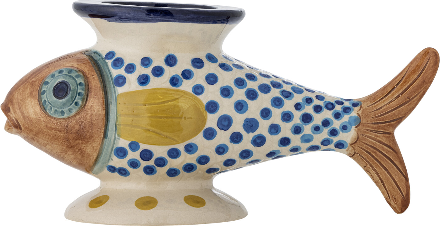 Bloomingville - Nobu Vase - Multifarvet - Stentøj