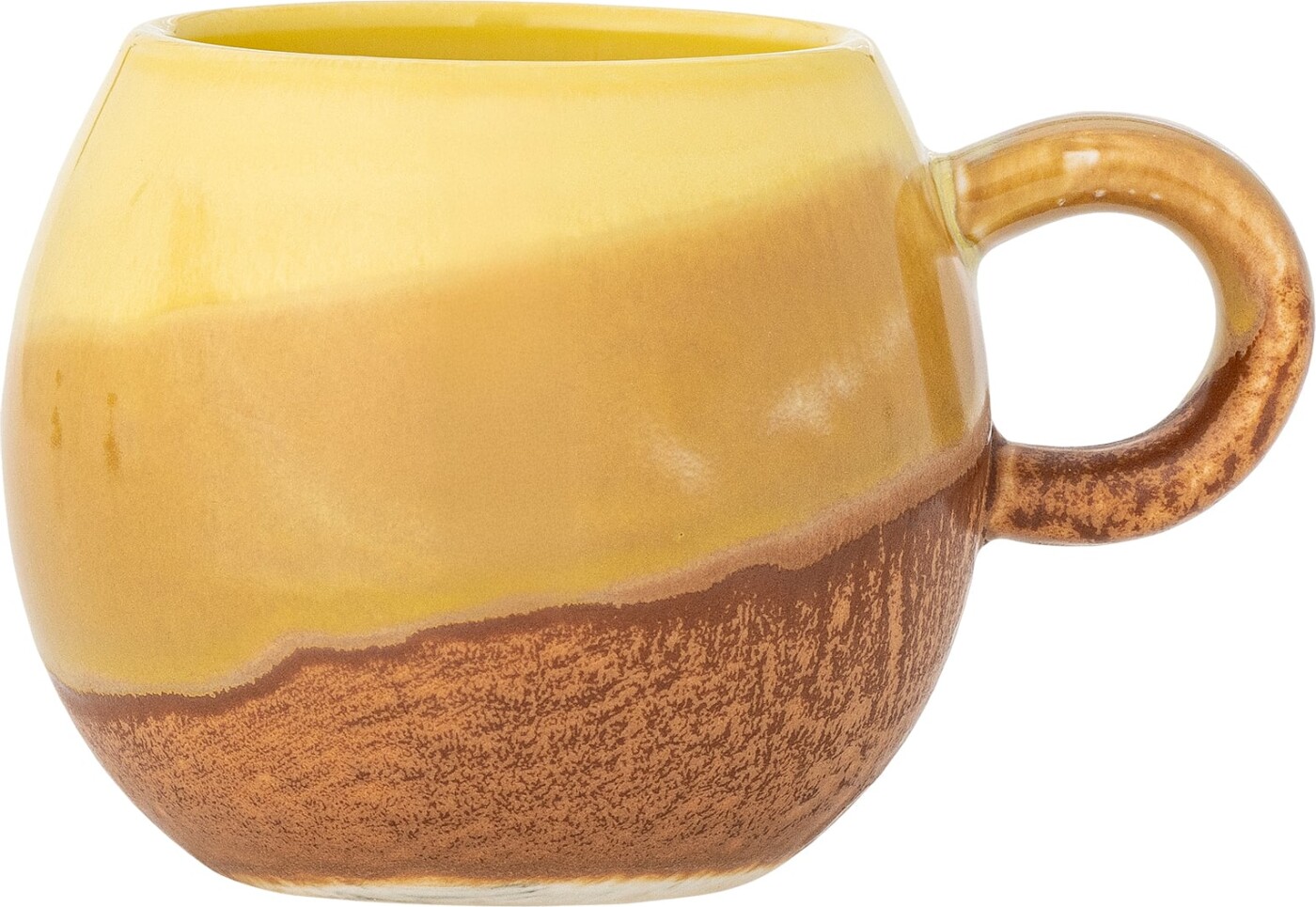 Bloomingville Paula Kop - Gul - Stentøj - 275 Ml