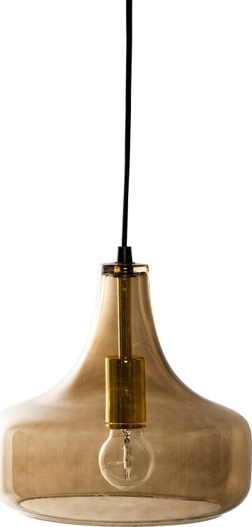 Bloomingville - Pendel Lampe I Glas - Brun