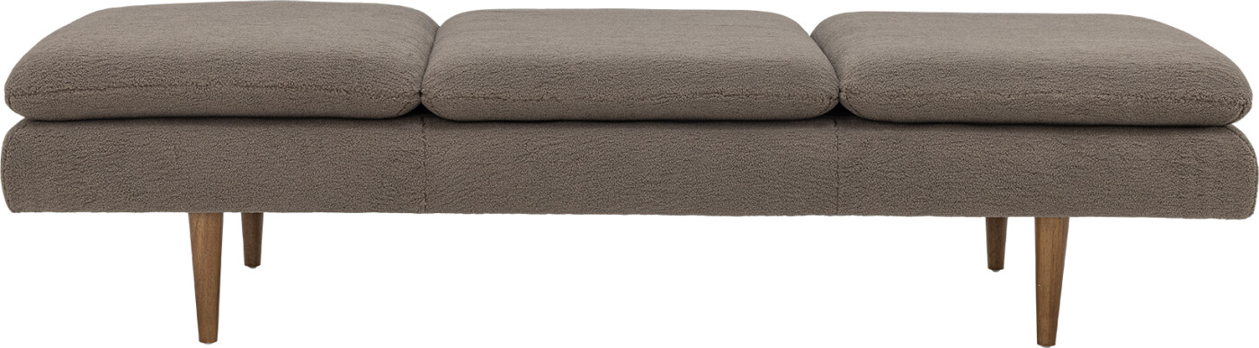 Bloomingville - Pione Daybed - Brun - Gummitræ - 198x47x77 Cm