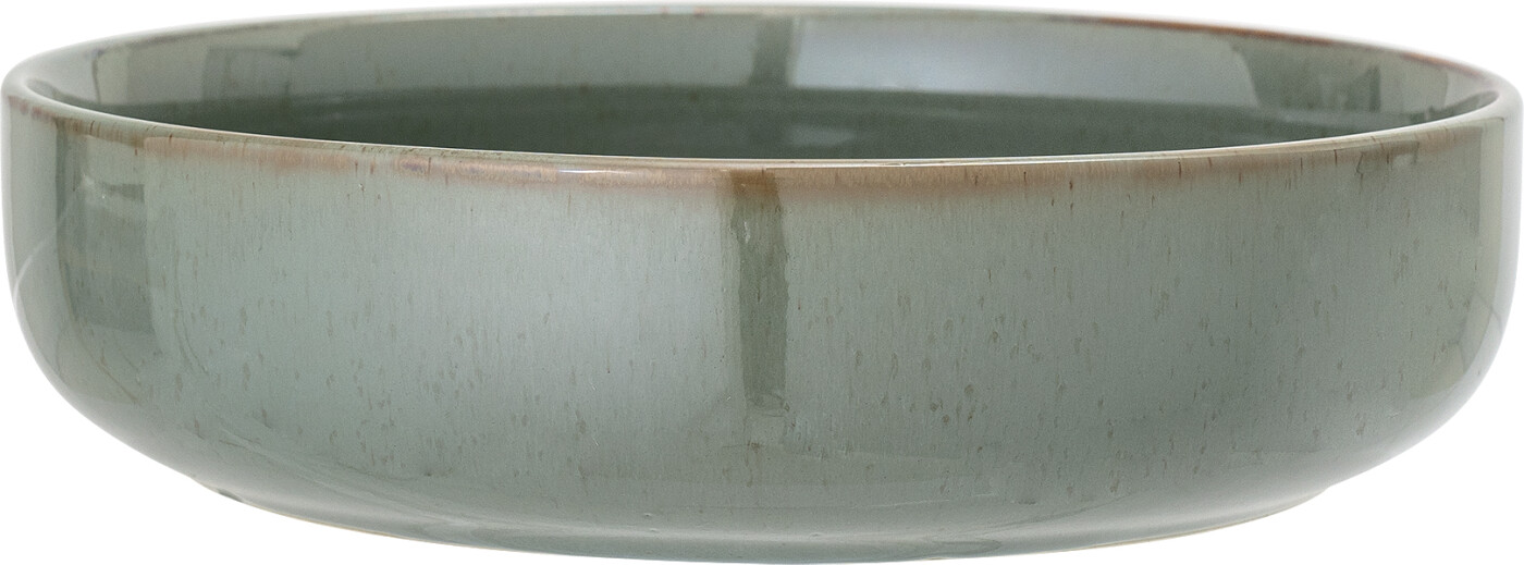 Bloomingville - Pixie Skål - Grøn - Stentøj Keramik - ø 24 Cm