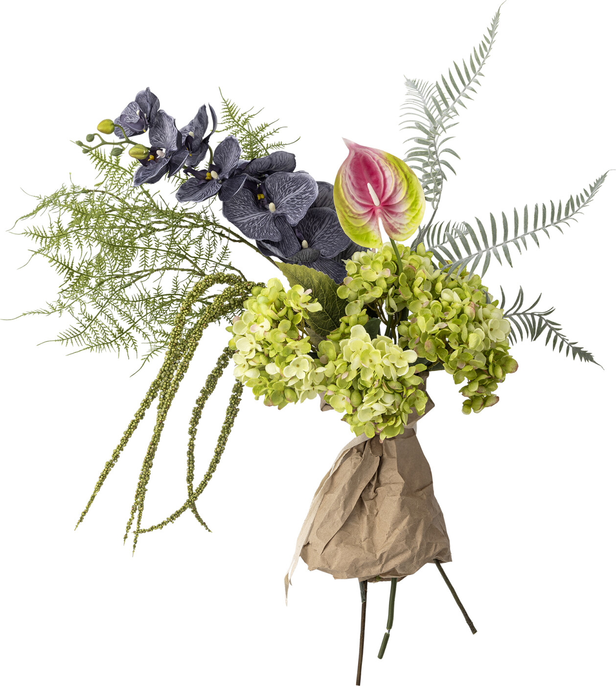 Bloomingville - Poetry Kunstig Blomster Buket - Grøn - H 80 Cm