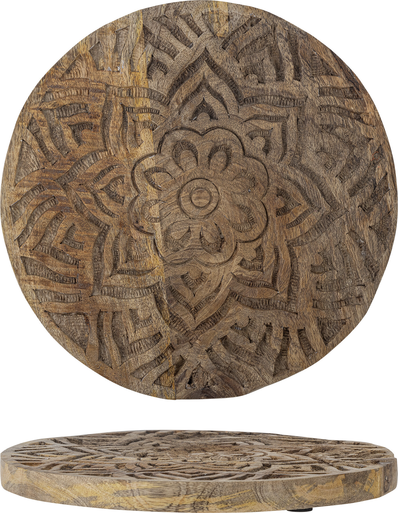 Bloomingville - Ragusa Fad - Natur - Mango Træ - ø 29 Cm