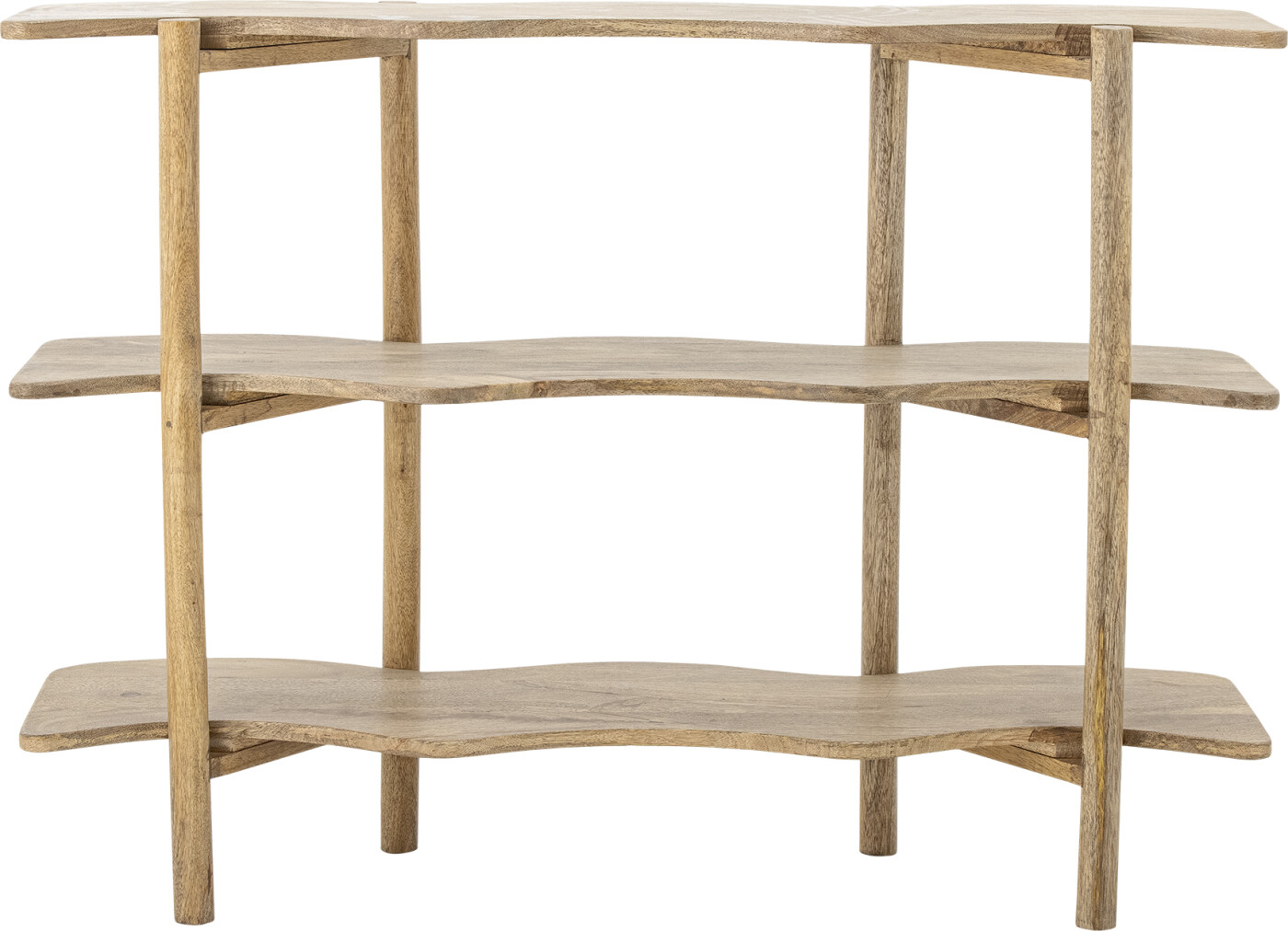 Bloomingville - Rivoli Bogreol, Natur, FSC 100%® Mango, L110xH80xW30 cm