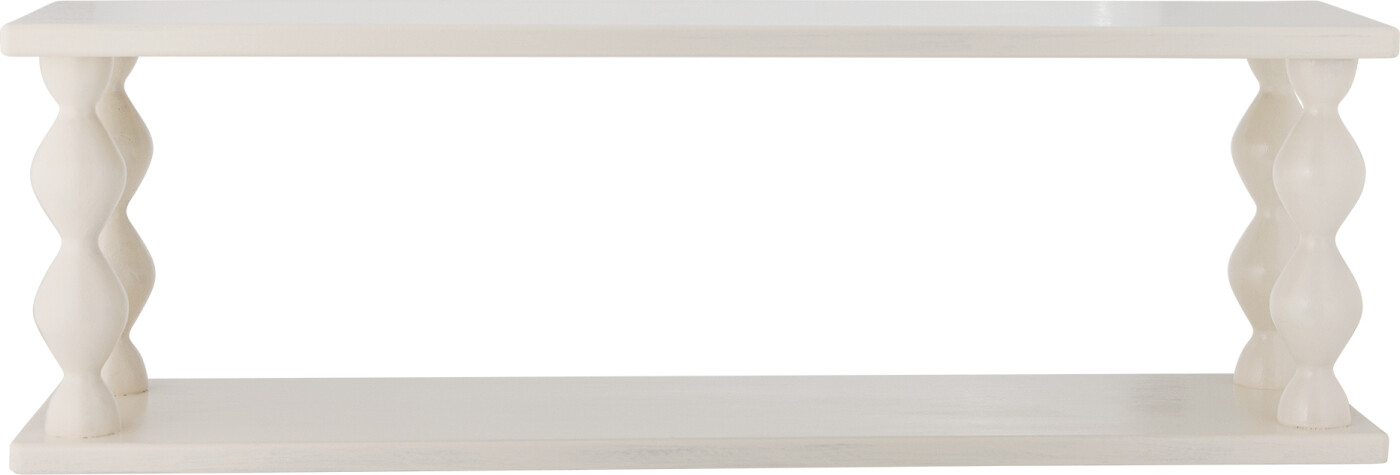 Bloomingville - Salino Hylde, Hvid, MDF, L80xH26xW20 cm