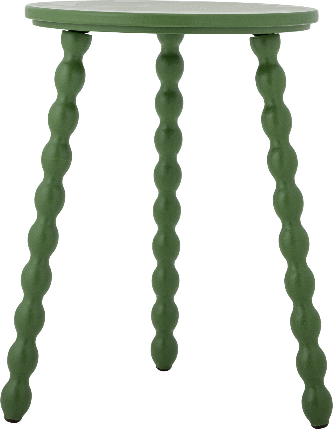 Bloomingville - Salino Sidebord, Grøn, Fyrretræ - Ø41 Ã H53 cm