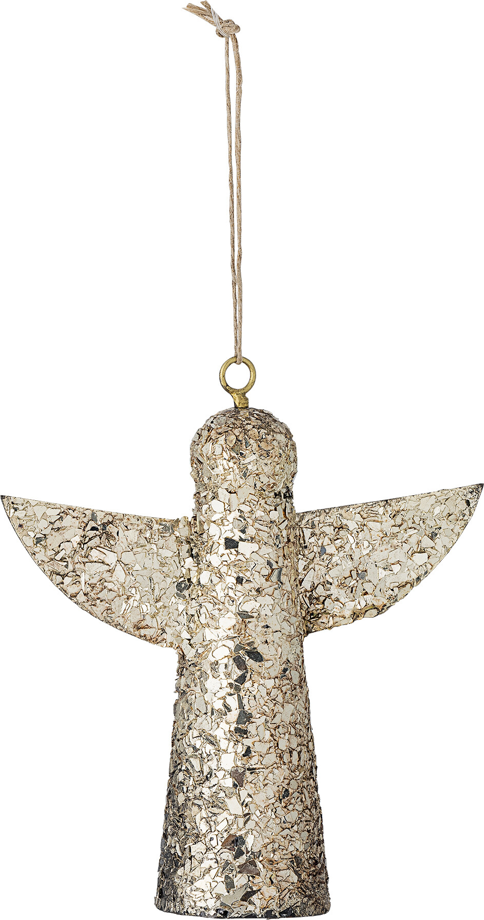 Bloomingville - Sarika Juleornament - Engel - Guld - Metal