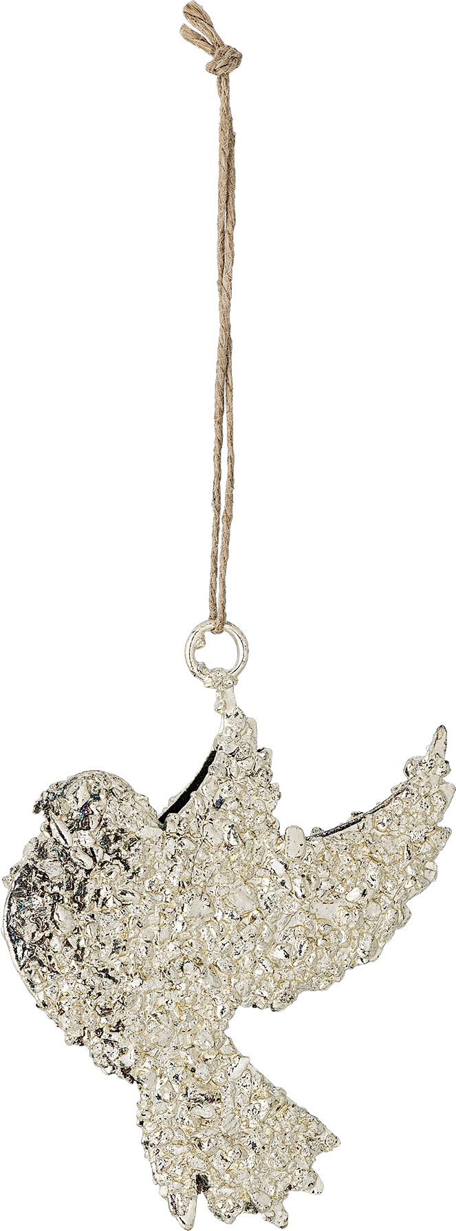 Bloomingville - Sarika Juleornament - Fugl - Guld - Metal
