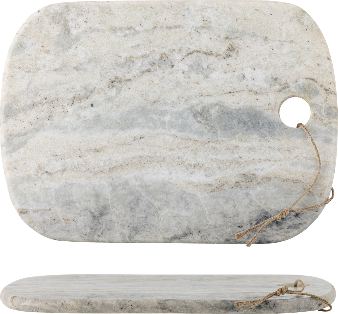 Bloomingville - Sibelle Skærebræt - Natur - Marmor
