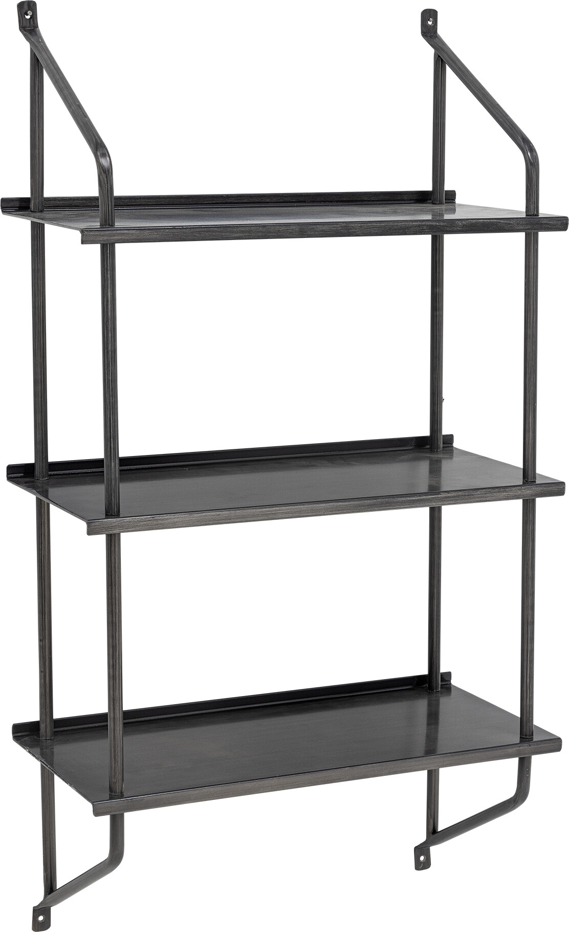 Bloomingville - Sindre Hylde Til Væg - Sort - Metal