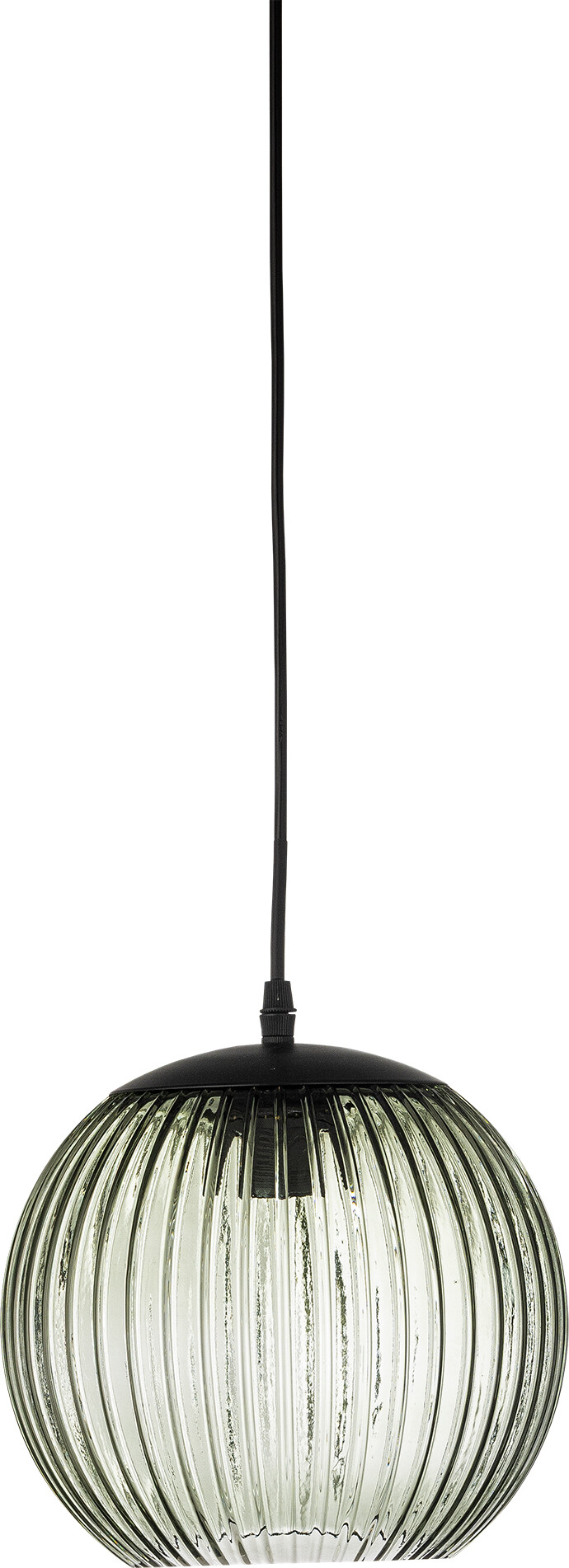 Sybia hængelampe, grøn, glas, Ø 23 cm - Bloomingville - Spisestue - Skandinavisk - Kugle