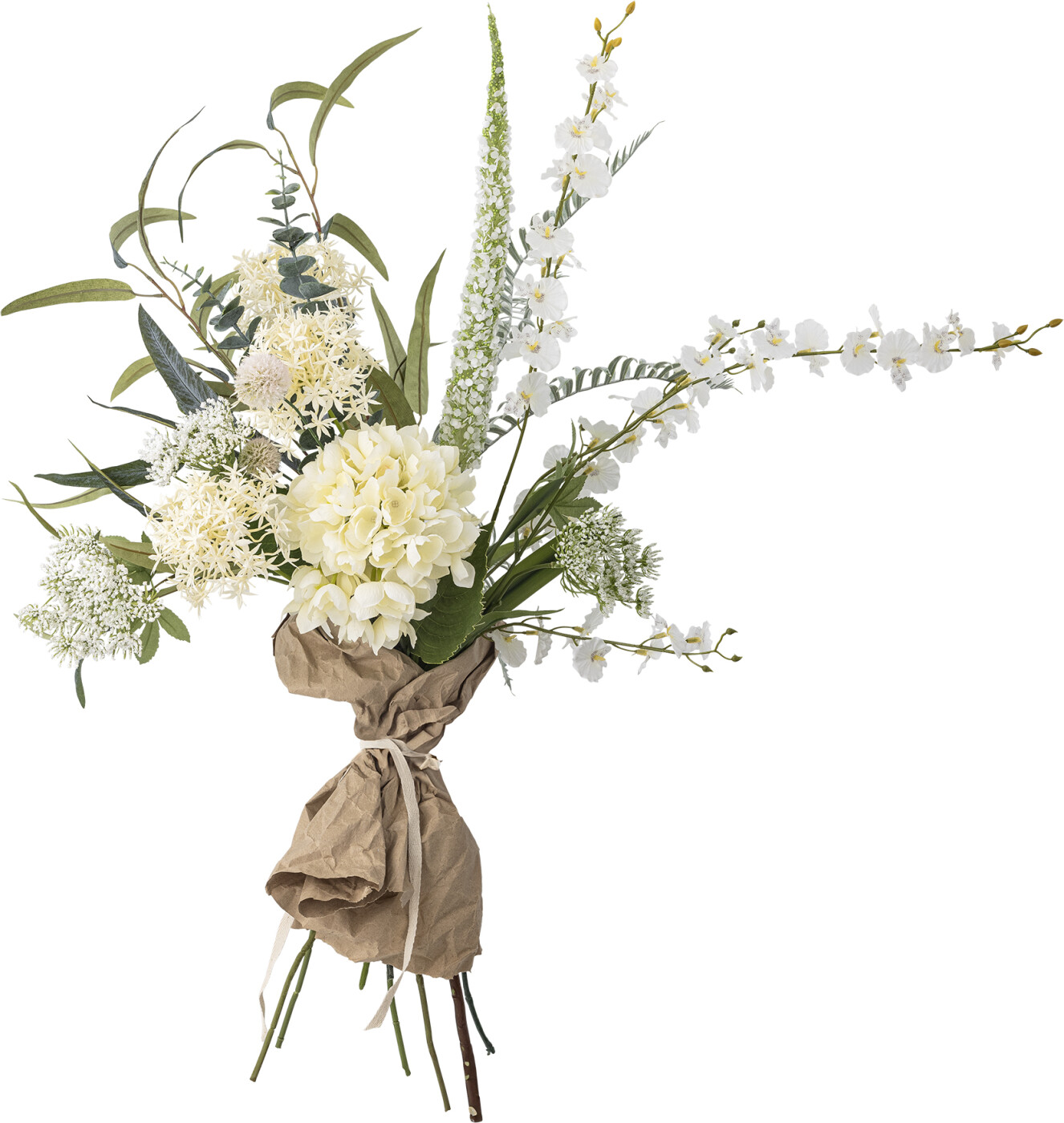 Bloomingville - Symphonie Kunstig Blomster Buket - Hvid - 103 Cm