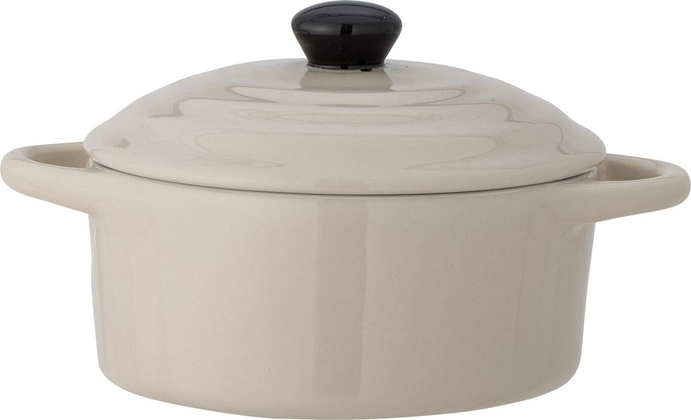 Bloomingville - Thanos Serveringsgryde Med Låg - Hvid