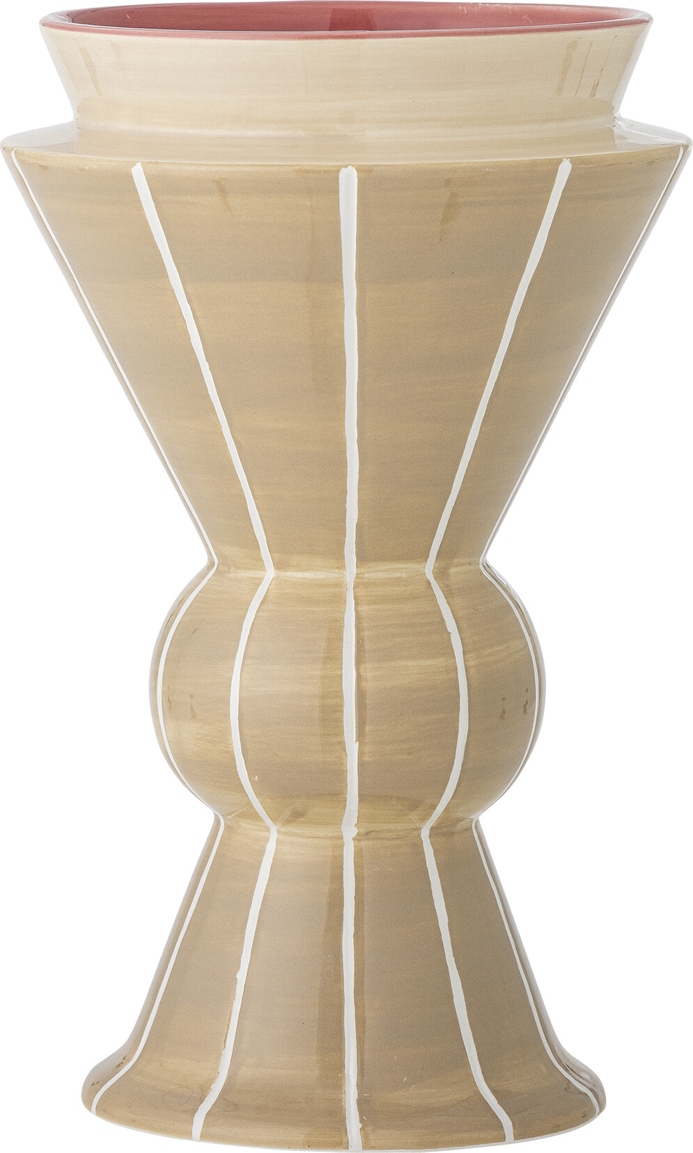 Bloomingville - Trilla Vase - H 26,5 Cm - Natur - Keramik