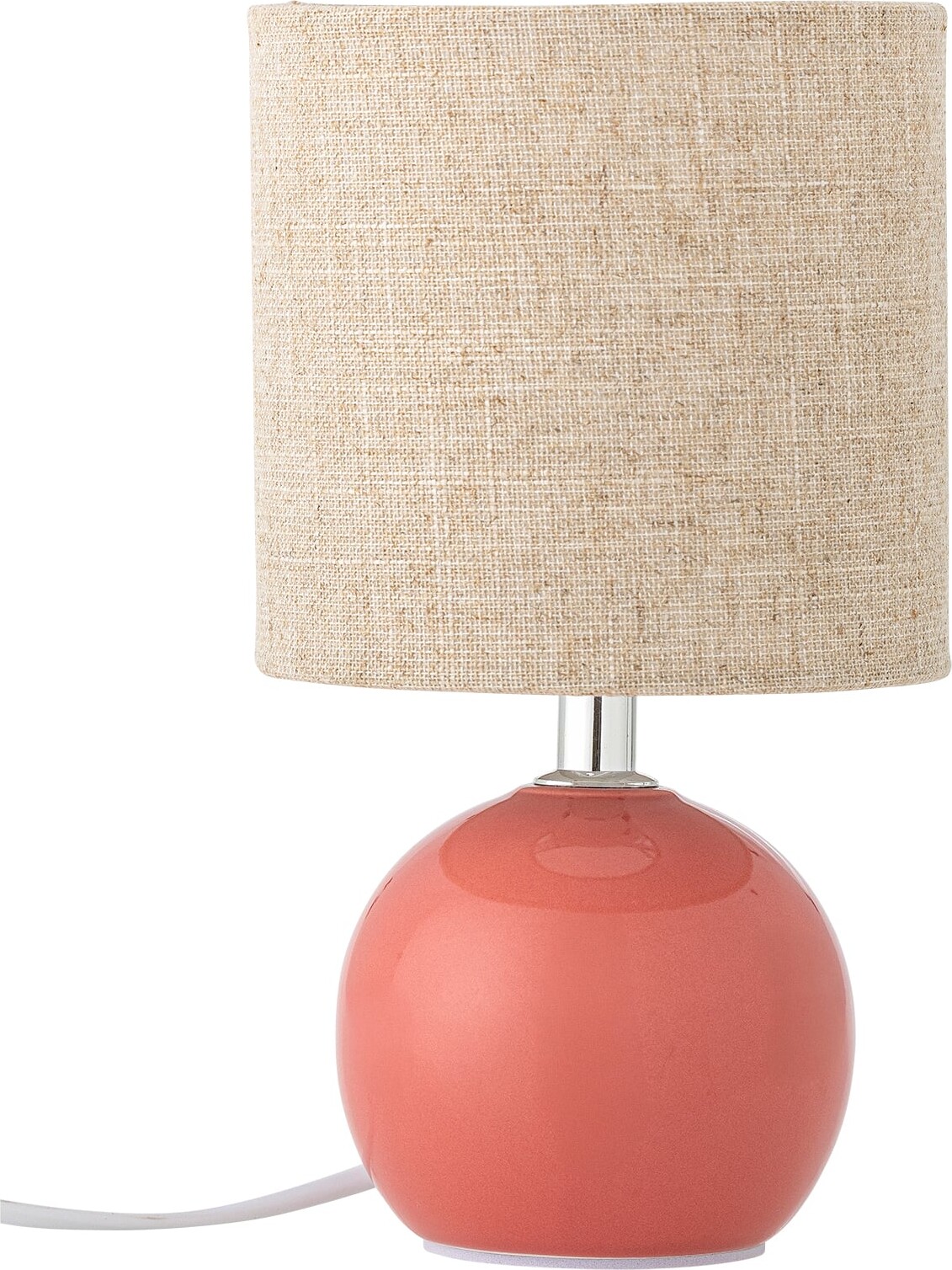 Bloomingville - Valdis Bordlampe, Rosa, Stentøj, D13xH24 cm