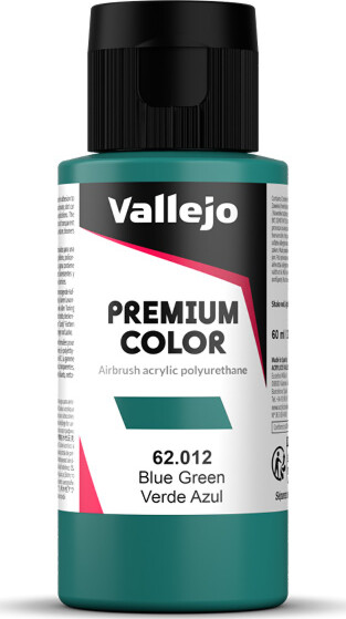 Billede af Vallejo - Premium Airbrush Maling - Blue Green 60 Ml