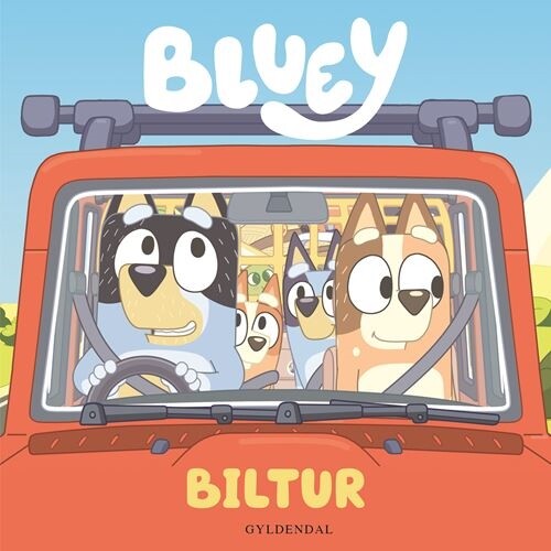 Billede af Bluey - Biltur - Ludo Studio Pty Ltd - Bog