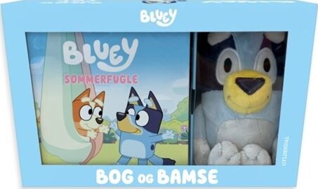 Bluey - Gaveæske Med Bog Og Bamse - Bog