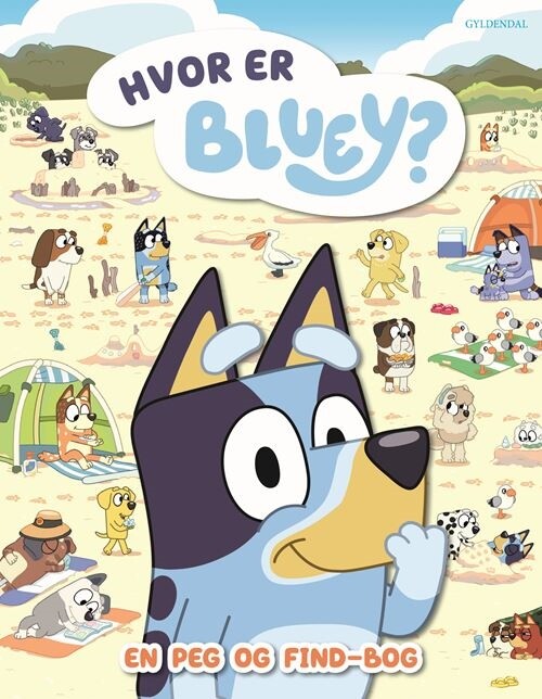 Bluey - Hvor Er Bluey? En Peg Og Find-bog - Ludo Studio Pty Ltd - Bog