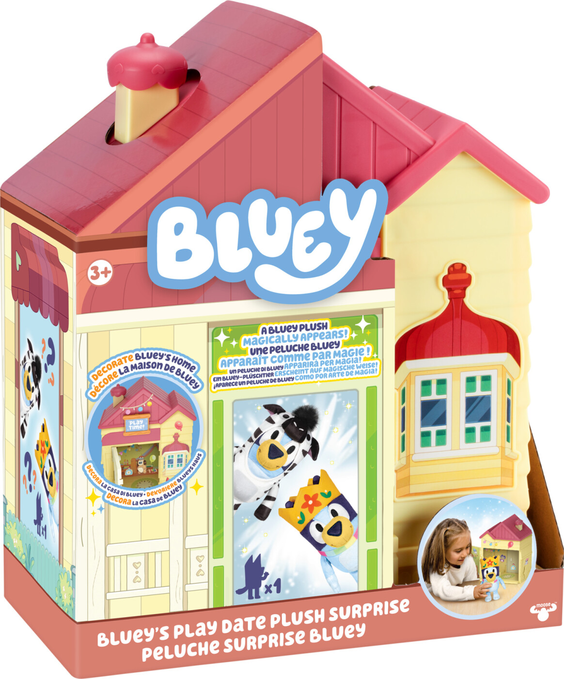 Bluey - Legetid Plush Overraskelse - (90319)