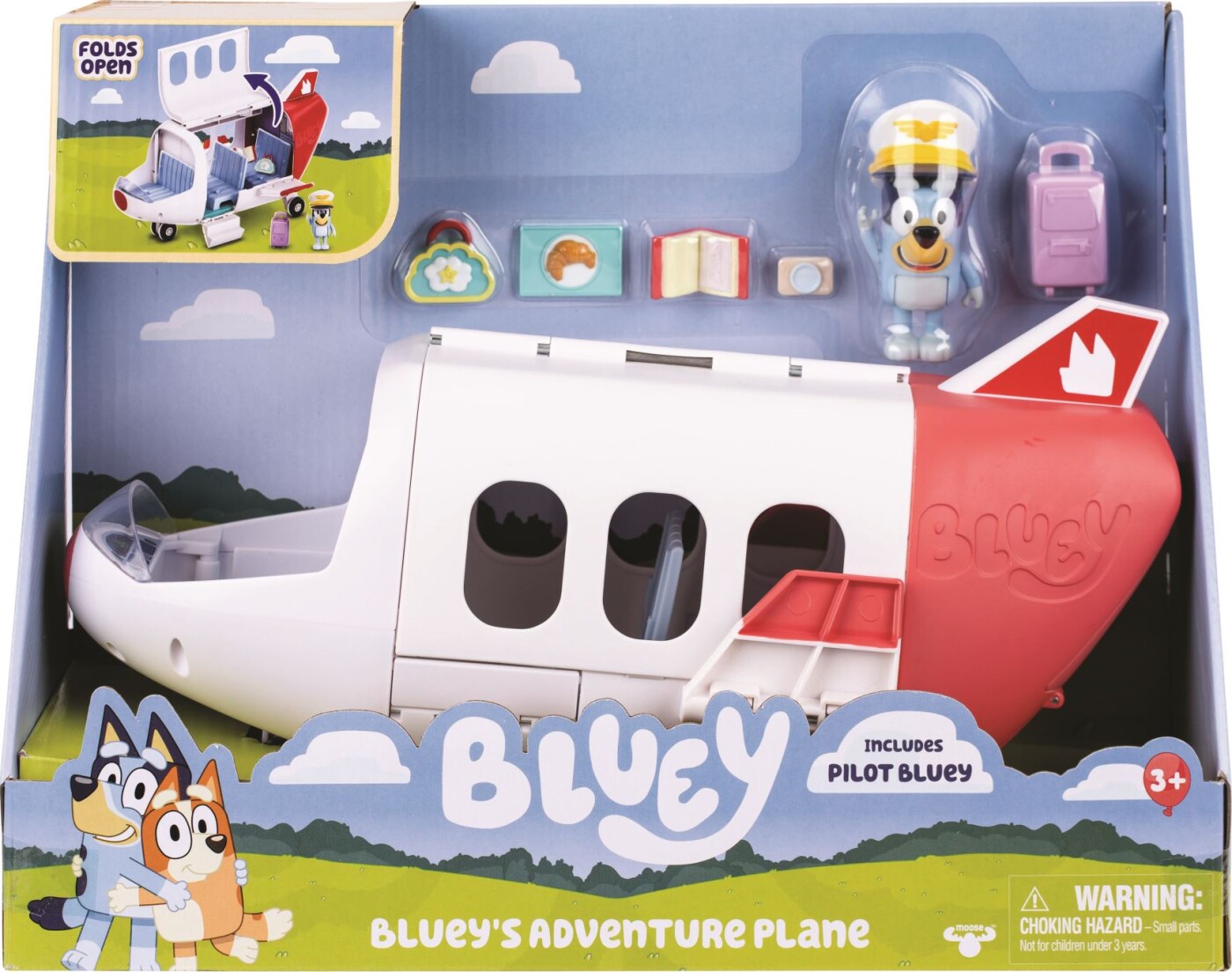 Bluey - Passagerfly - Moose
