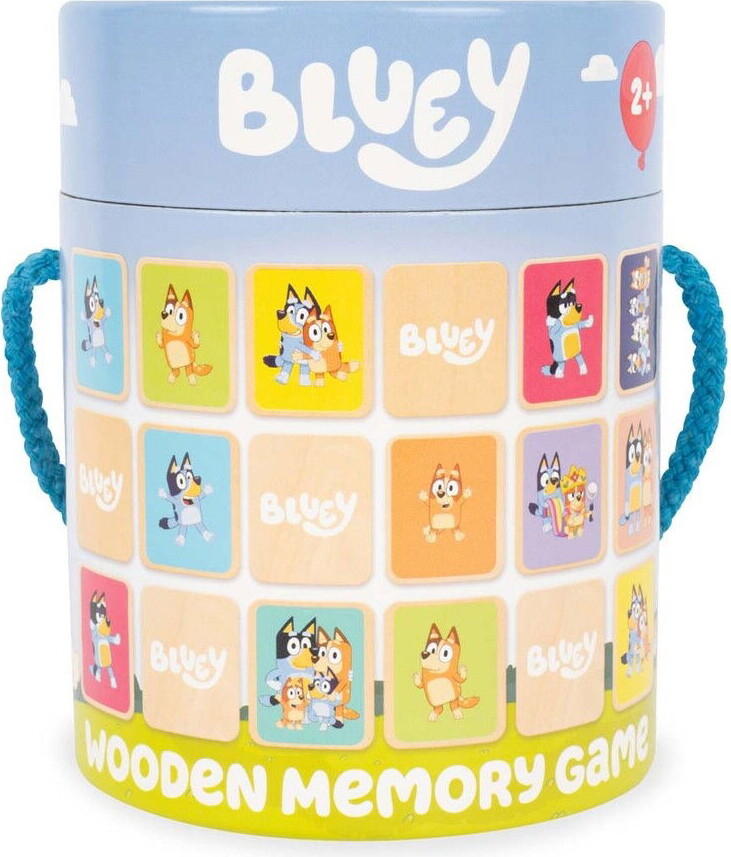 Bluey Memory Game Læringsspil - 2+år