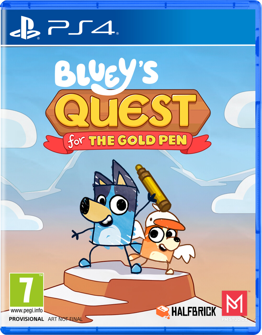 Bluey´s Quest For The Gold Pen - PS4