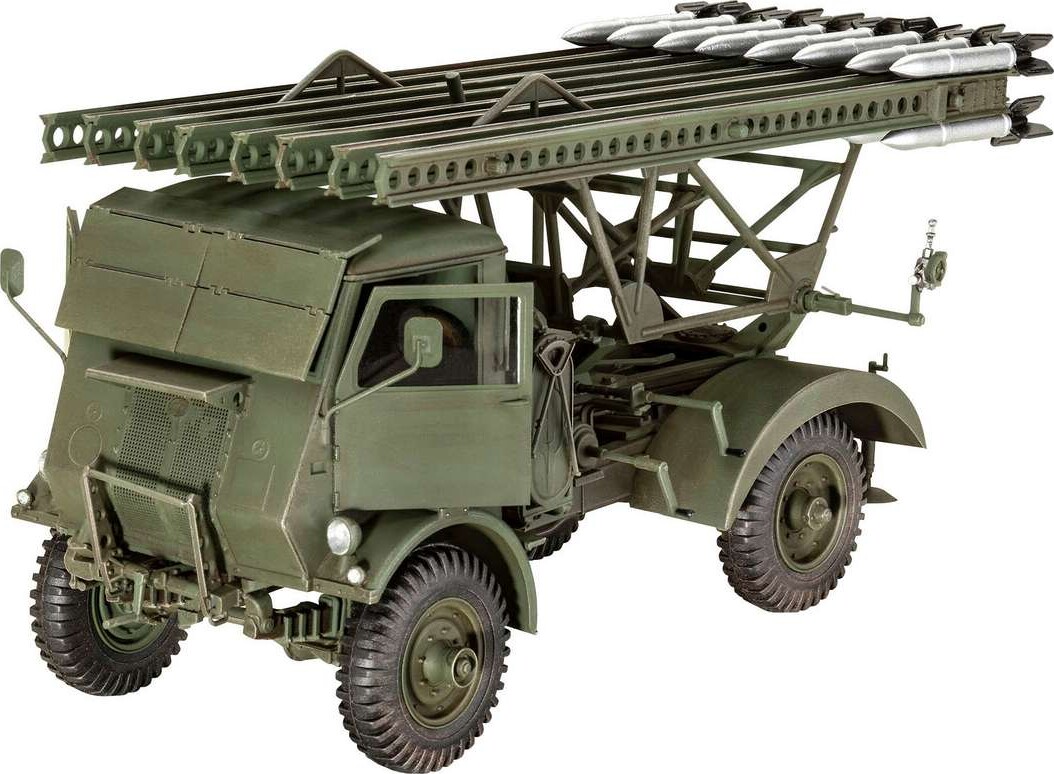 Revell - Wot 8 Bm-13-16 Katyusha/cargo Byggesæt - 1:35 - 03338