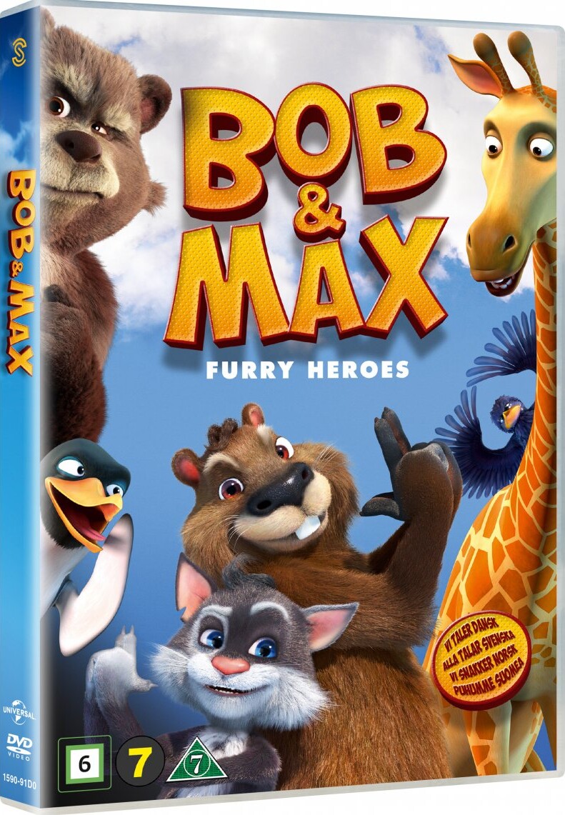 Bob Og Max - Lodne Helte - DVD - Film