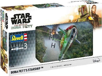 Revell - Star Wars - Boba Fetts Starship - 1:88 - Level 3 - 06785