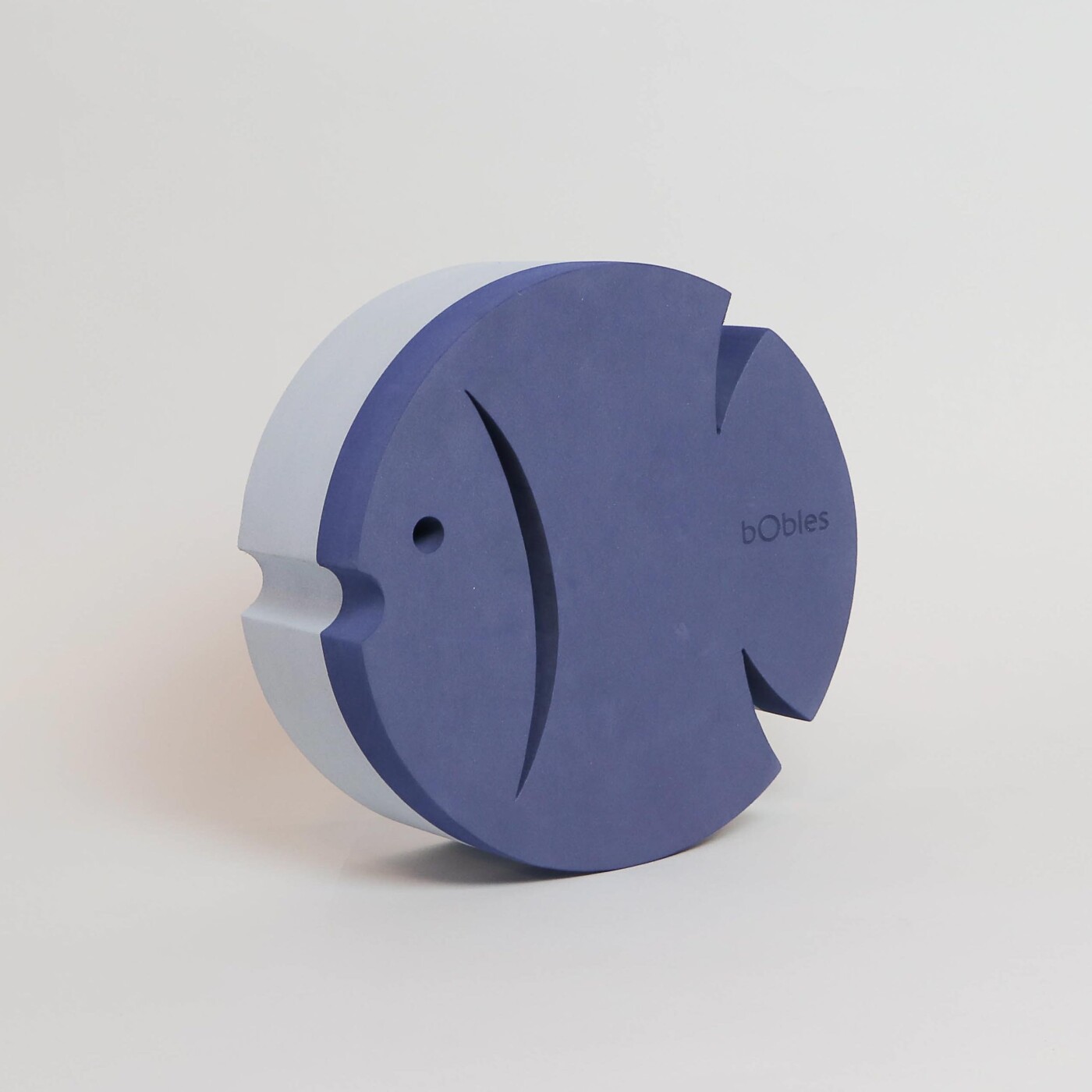 Bobles - Fisk - Cloudy Blue - S - 30x12 Cm