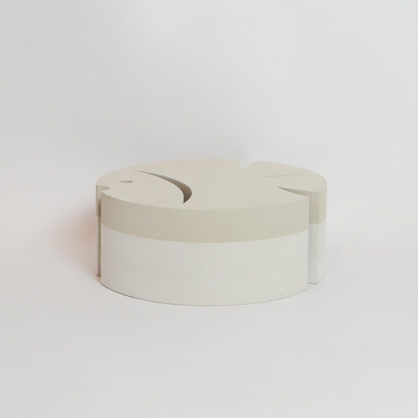 Bobles - Fisk - Sand Grey - S - 30x12 Cm