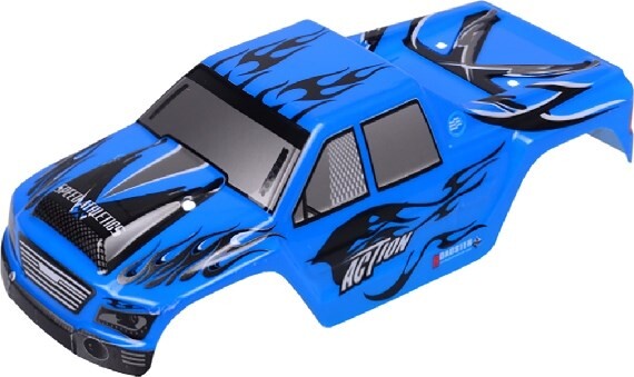 Body For 'action' Blue 1:18 - 4.12.a979.a979-04.001 - Wltoys