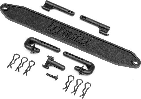 Body Mount/battery Hold Down Set - Hp85702 - Hpi Racing