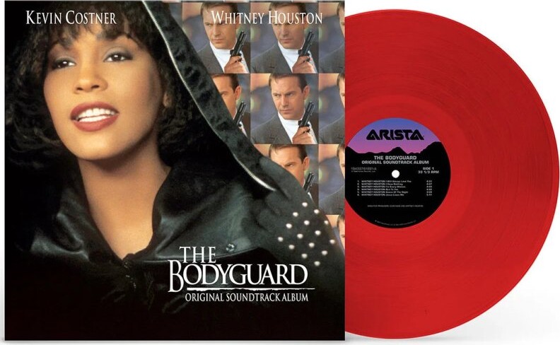 Whitney Houston - Bodyguard - 30th Anniversay Red Opaque Edition - Vinyl Lp