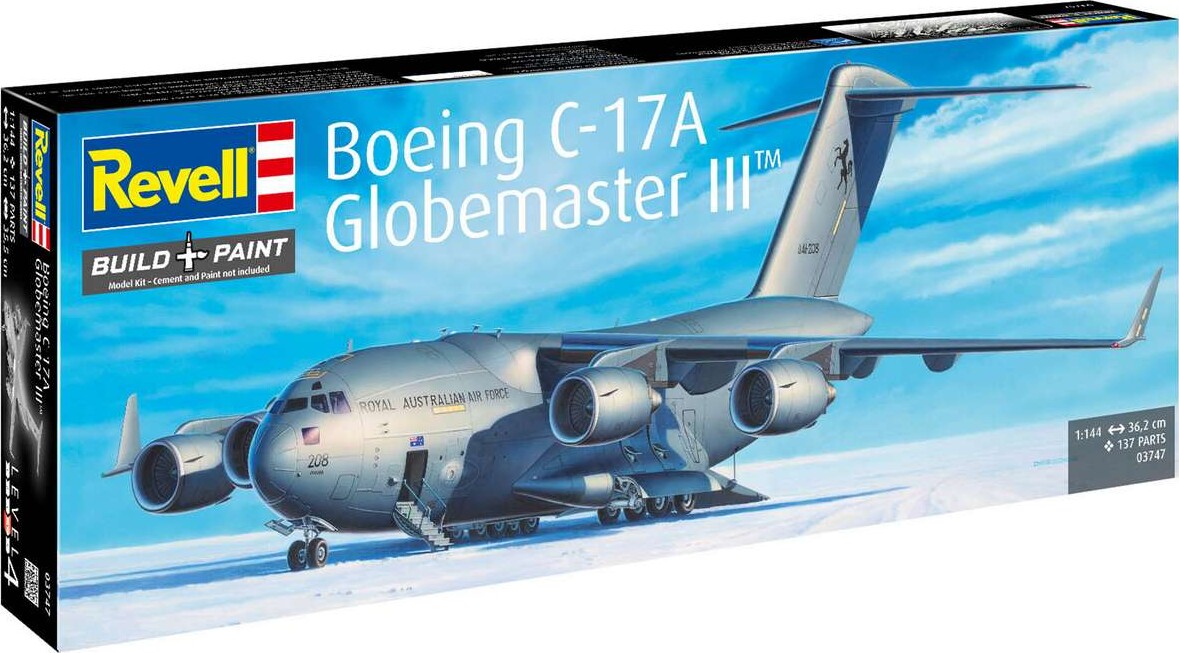 Boeing C-17a Globemaster Iii - 03747 - Revell