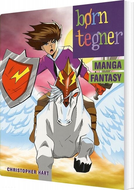 Børn Tegner Manga Fantasy af Christopher Hart - Hæftet Bog Gucca.dk