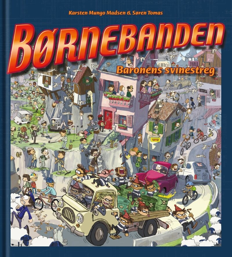 Billede af Børnebanden - Baronens Svinestreg - Søren Tomas - Bog