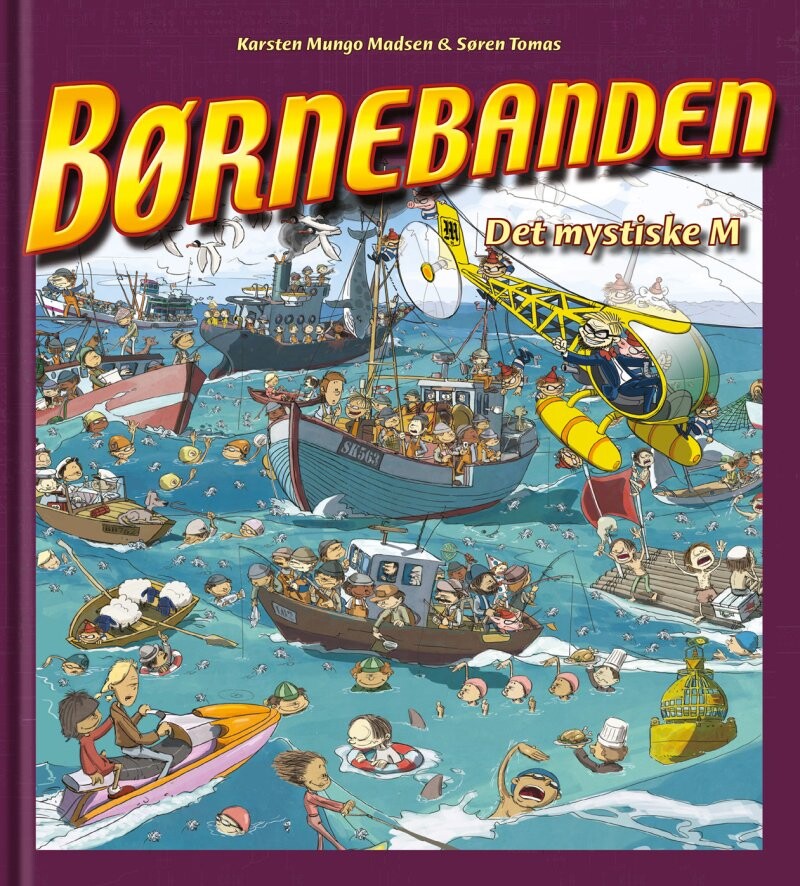 Billede af Børnebanden - Det Mystiske M - Søren Tomas - Bog