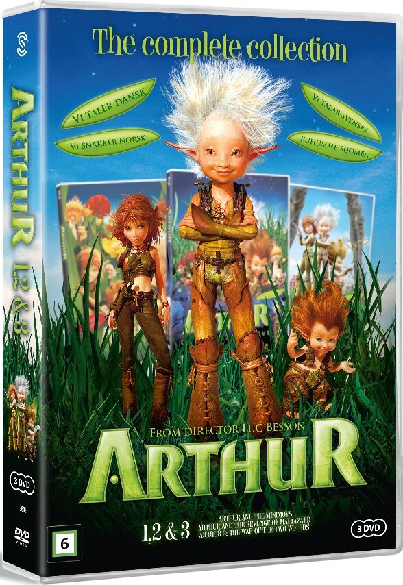 Arthur 1-3 - DVD - Film