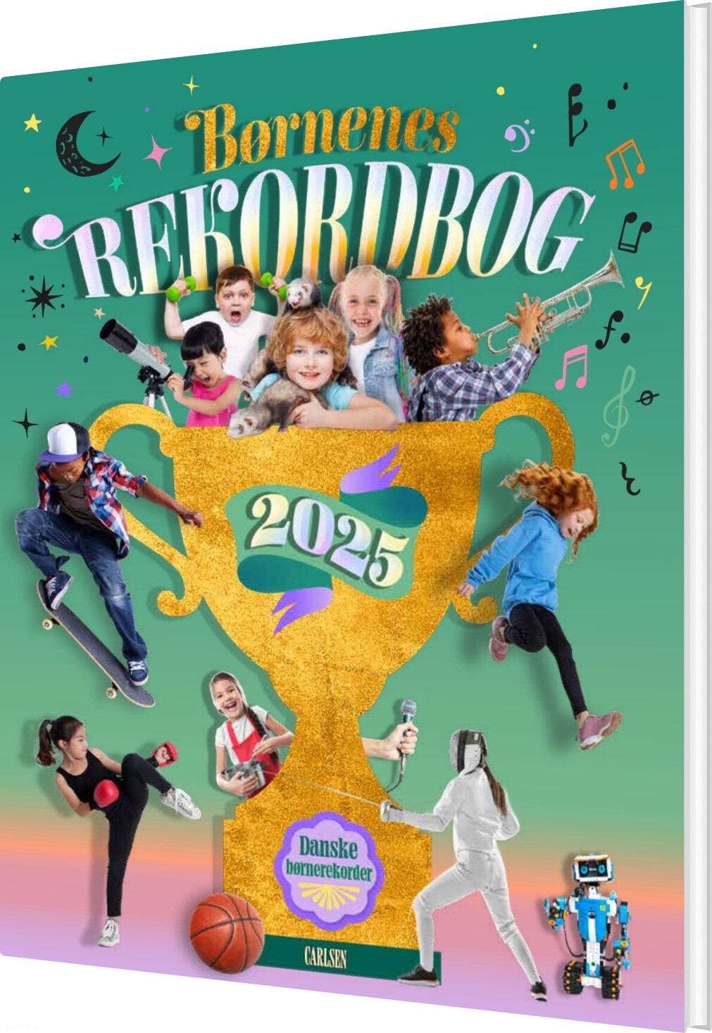 Billede af Børnenes Rekordbog 2025 - Mikael Brøgger - Bog